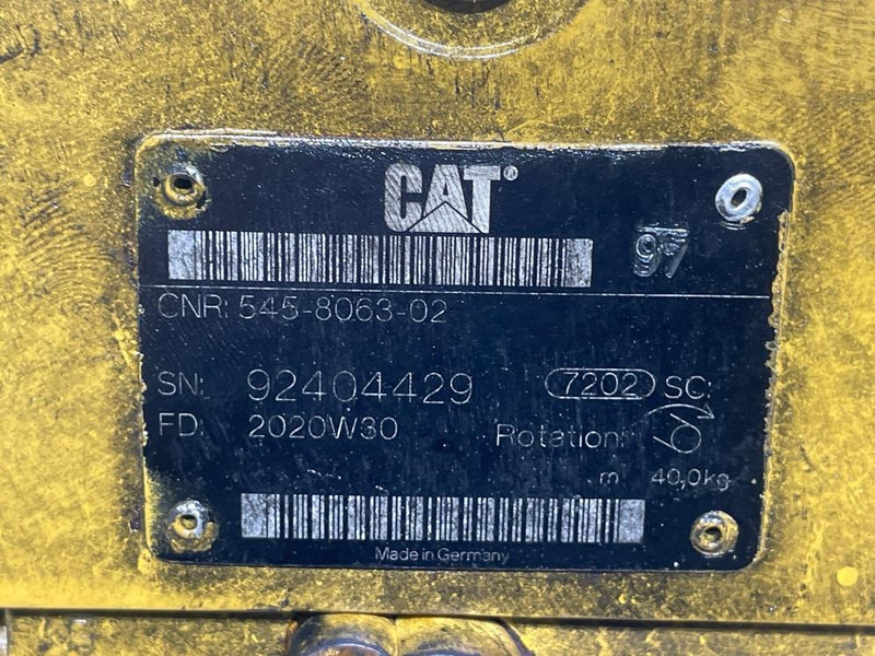 Cat M316 - 545-8063 - Drive pump/Fahrpumpe/Rijpomp - Hydraulique pour Engins de chantier: photos 4 Cat M316 - 545-8063 - Drive pump/Fahrpumpe/Rijpomp - Hydraulique pour Engins de chantier: photos 4