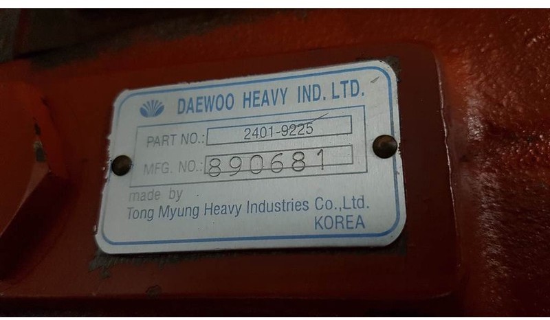 Daewoo 2401-9225 - Load sensing pump - Hydraulique: photos 4 Daewoo 2401-9225 - Load sensing pump - Hydraulique: photos 4