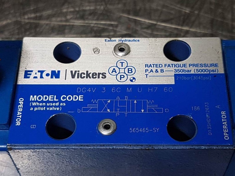 EATON DG4V36CMUH760-565465-SY-Valve/Ventile/Ventiel - Hydraulique: photos 4 EATON DG4V36CMUH760-565465-SY-Valve/Ventile/Ventiel - Hydraulique: photos 4