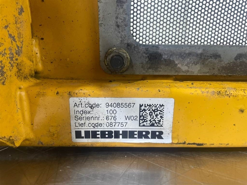 Frame/ Châssis pour Engins de chantier Liebherr LH24M-94085567-Hood/Haube/Kap: photos 6