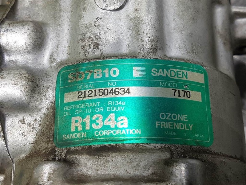 SANDEN SD7B10-7170-Compressor/Kompressor/Aircopomp - Compresseur de climatisation pour Engins de chantier: photos 4 SANDEN SD7B10-7170-Compressor/Kompressor/Aircopomp - Compresseur de climatisation pour Engins de chantier: photos 4