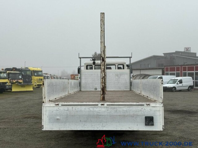 Camion plateau MAN 10.163 Lange Pritsche 7.10m 3 Sitzer Nur 217TKM: photos 12