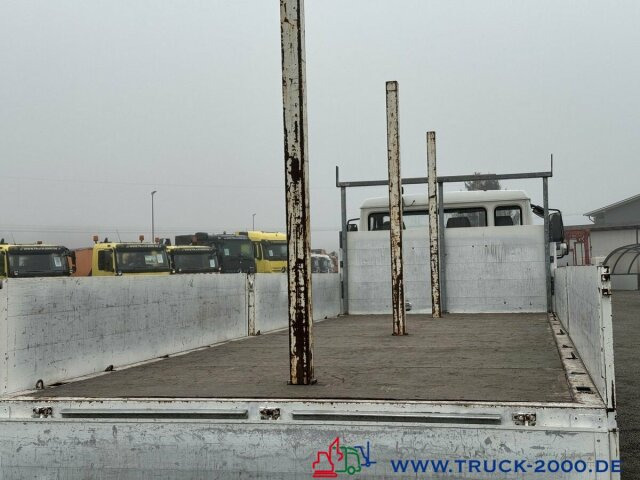 Camion plateau MAN 10.163 Lange Pritsche 7.10m 3 Sitzer Nur 217TKM: photos 6