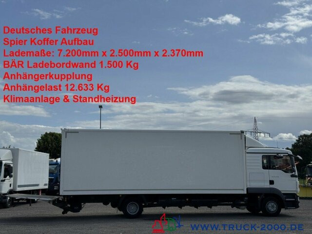 MAN TGL 12.250 LBW Großes Haus AHK Klima Standhzg. - Camion fourgon: photos 1 MAN TGL 12.250 LBW Großes Haus AHK Klima Standhzg. - Camion fourgon: photos 1