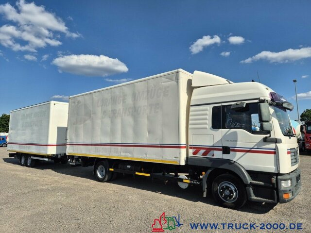MAN TGL 8.210 Möbel Komplettzug Klima 4,5t. Nutzlast - Camion à rideaux coulissants: photos 2 MAN TGL 8.210 Möbel Komplettzug Klima 4,5t. Nutzlast - Camion à rideaux coulissants: photos 2