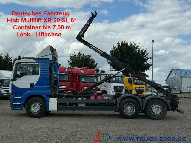 MAN TGS 26.440 Multilift XR 20 Lenk/ Liftachse 7m - Camion ampliroll: photos 1 MAN TGS 26.440 Multilift XR 20 Lenk/ Liftachse 7m - Camion ampliroll: photos 1