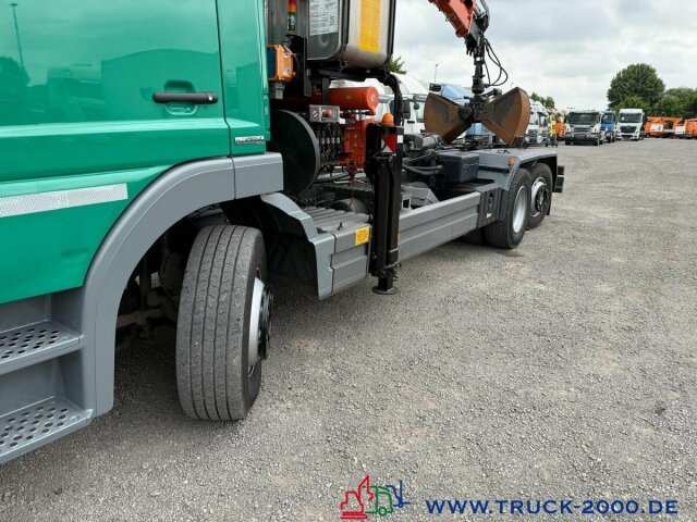 Camion ampliroll, Camion grue Mercedes-Benz 2024 Atlas Abroller Atlas Kran FB Nur77.937 KM: photos 14