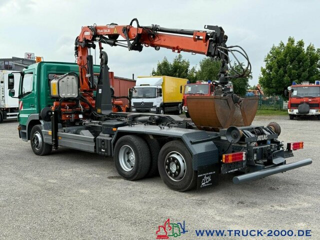 Camion ampliroll, Camion grue Mercedes-Benz 2024 Atlas Abroller Atlas Kran FB Nur77.937 KM: photos 12