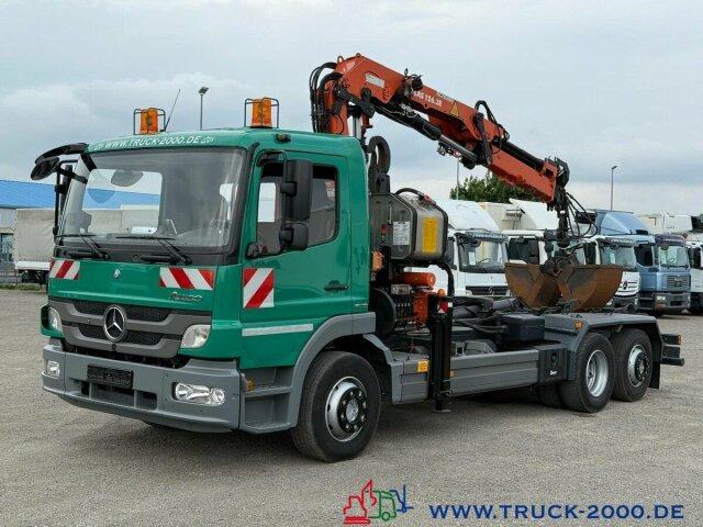 Camion ampliroll, Camion grue Mercedes-Benz 2024 Atlas Abroller Atlas Kran FB Nur77.937 KM: photos 9