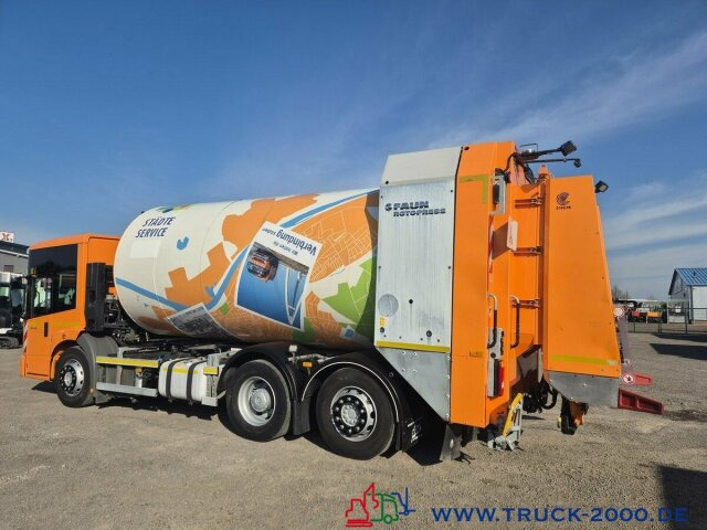 Benne à ordures ménagères pour transport de déchets Mercedes-Benz 2635 NGE Faun Rotopress 521L Zoeller Schüttung: photos 12