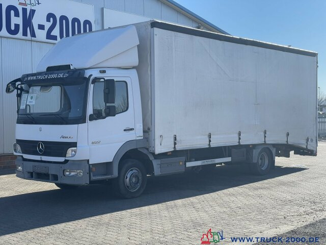 Camion porte-voitures Mercedes-Benz 922 Atego Geschlossener Transport + el. Rampen: photos 14