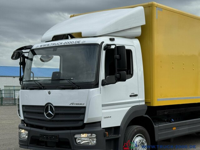 Camion fourgon Mercedes-Benz Atego 1224 Koffer MBB Palfinger LBW 1.500KG AHK: photos 10
