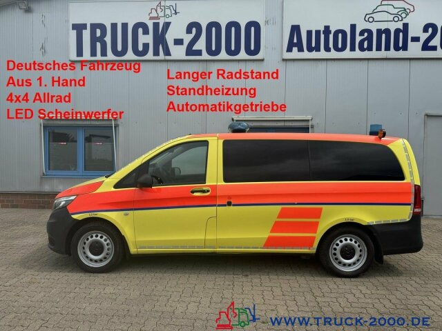 Mercedes-Benz Vito 116 CDI 4x4 Notarzt Rettung Ambulance - Ambulance: photos 1 Mercedes-Benz Vito 116 CDI 4x4 Notarzt Rettung Ambulance - Ambulance: photos 1