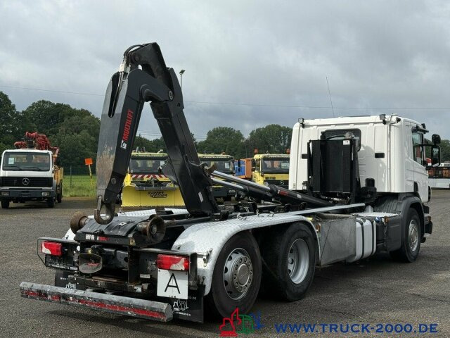 Scania P 410 Hiab Lenkbare Nachlauf Liftachse Nur162TKM - Camion ampliroll: photos 4 Scania P 410 Hiab Lenkbare Nachlauf Liftachse Nur162TKM - Camion ampliroll: photos 4