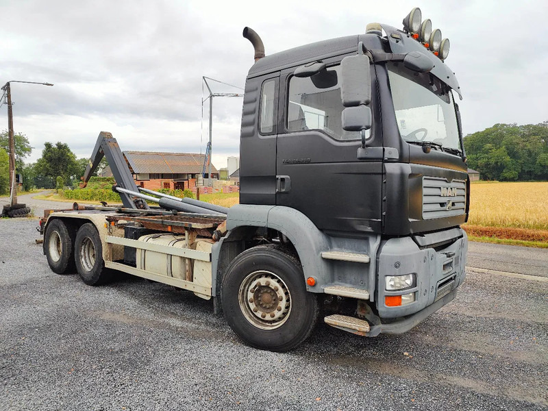 MAN TGA 26.350 6x4 Container AJK Euronorm 3 - Camion ampliroll: photos 1 MAN TGA 26.350 6x4 Container AJK Euronorm 3 - Camion ampliroll: photos 1
