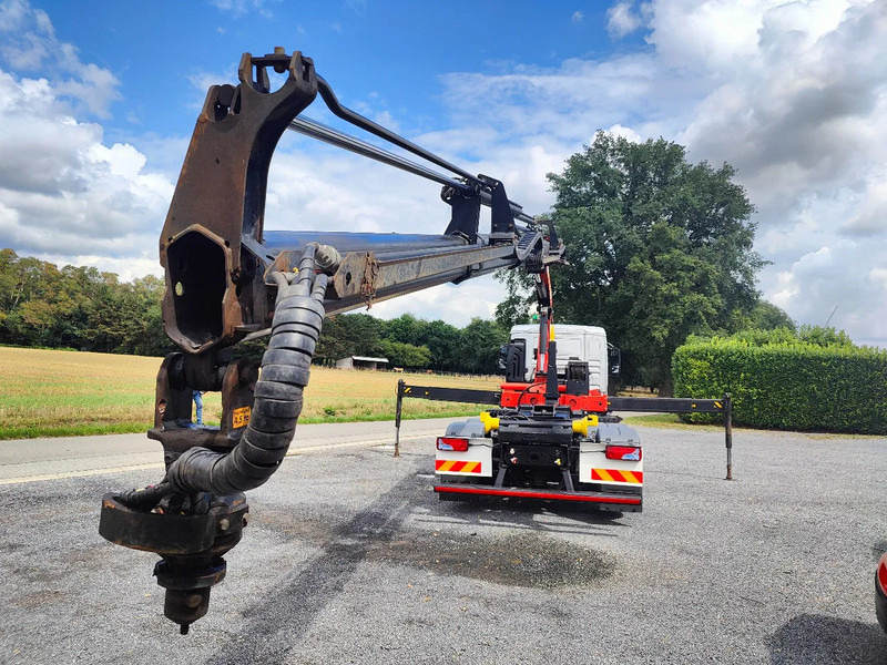 MAN TGS 26.420 Container / Palfinger PK18002 - Camion ampliroll, Camion grue: photos 2 MAN TGS 26.420 Container / Palfinger PK18002 - Camion ampliroll, Camion grue: photos 2