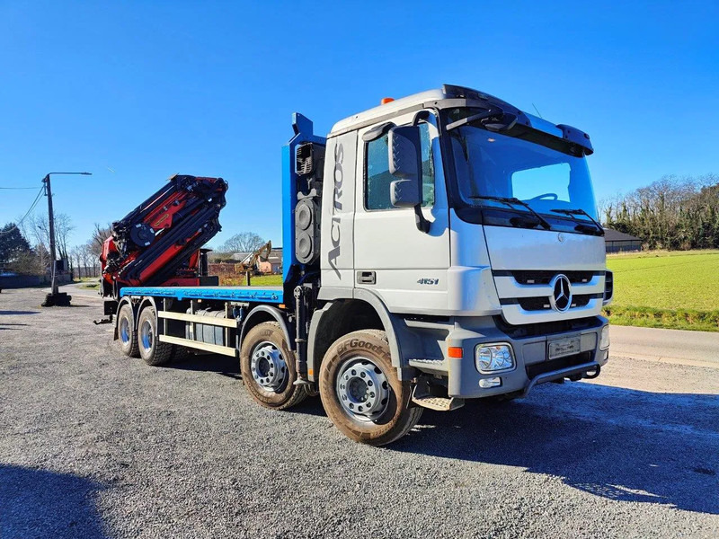 Mercedes-Benz Actros 4151 V8 8x4 Dakdekkerskraan / montagekran Palfinger PK78002 - Camion grue: photos 2 Mercedes-Benz Actros 4151 V8 8x4 Dakdekkerskraan / montagekran Palfinger PK78002 - Camion grue: photos 2