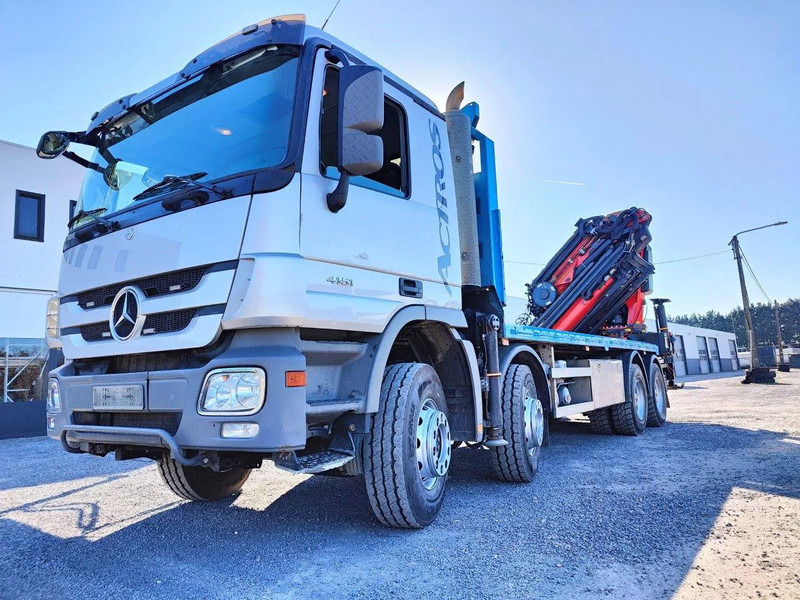 Mercedes-Benz Actros 4151 V8 8x4 Dakdekkerskraan / montagekran Palfinger PK78002 - Camion grue: photos 1 Mercedes-Benz Actros 4151 V8 8x4 Dakdekkerskraan / montagekran Palfinger PK78002 - Camion grue: photos 1