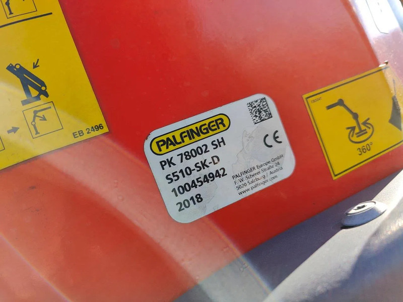 Mercedes-Benz Actros 4151 V8 8x4 Palfinger PK78002 + Flyjib PJ170 - Camion plateau, Camion grue: photos 5 Mercedes-Benz Actros 4151 V8 8x4 Palfinger PK78002 + Flyjib PJ170 - Camion plateau, Camion grue: photos 5