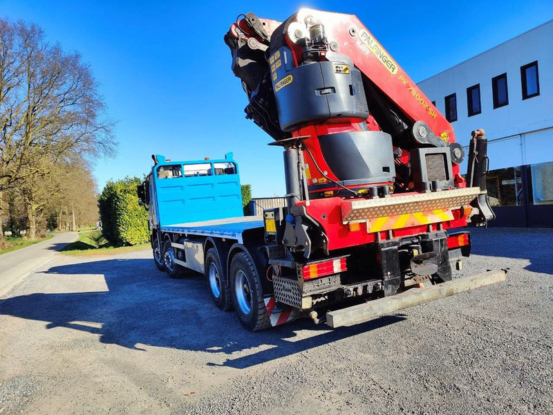 Mercedes-Benz Actros 4151 V8 8x4 roofcrane / dachdecker Palfinger PK78002 + Flyjib PJ170 - Camion plateau, Camion grue: photos 4 Mercedes-Benz Actros 4151 V8 8x4 roofcrane / dachdecker Palfinger PK78002 + Flyjib PJ170 - Camion plateau, Camion grue: photos 4