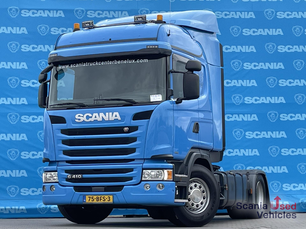 SCANIA G 410 LA4x2MNA SMART 2 AIRCO CRUISE - Tracteur routier: photos 1 SCANIA G 410 LA4x2MNA SMART 2 AIRCO CRUISE - Tracteur routier: photos 1