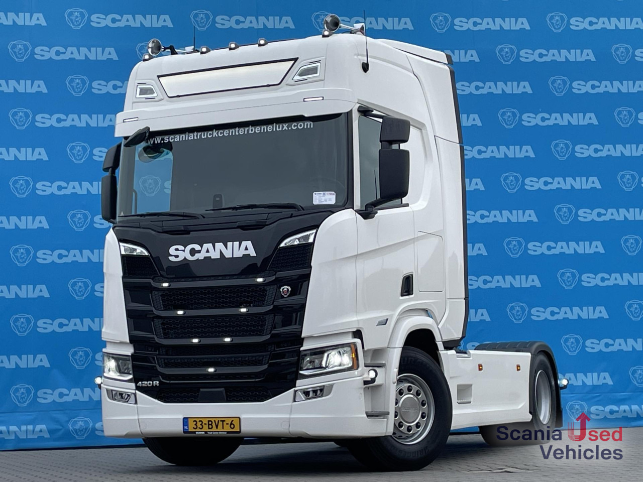 SCANIA R 420 A4x2NA DIFF-LOCK CRB LED VECTO 3 ACC - Tracteur routier: photos 1 SCANIA R 420 A4x2NA DIFF-LOCK CRB LED VECTO 3 ACC - Tracteur routier: photos 1