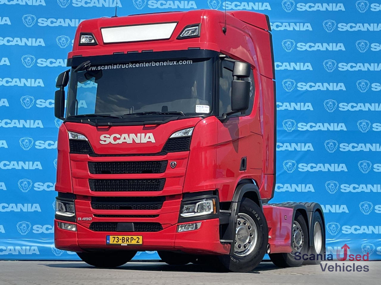 SCANIA R 450 A6x2/4NA RETARDER PTO LED NAVI - Tracteur routier: photos 1 SCANIA R 450 A6x2/4NA RETARDER PTO LED NAVI - Tracteur routier: photos 1
