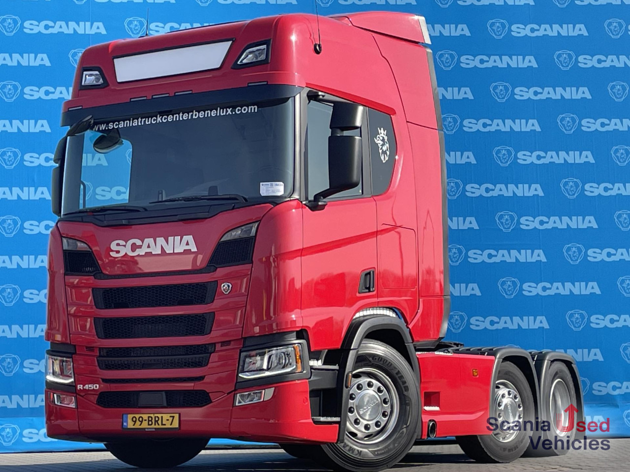 SCANIA R 450 A6x2/4NA RETARDER PTO LED NAVI - Tracteur routier: photos 1 SCANIA R 450 A6x2/4NA RETARDER PTO LED NAVI - Tracteur routier: photos 1