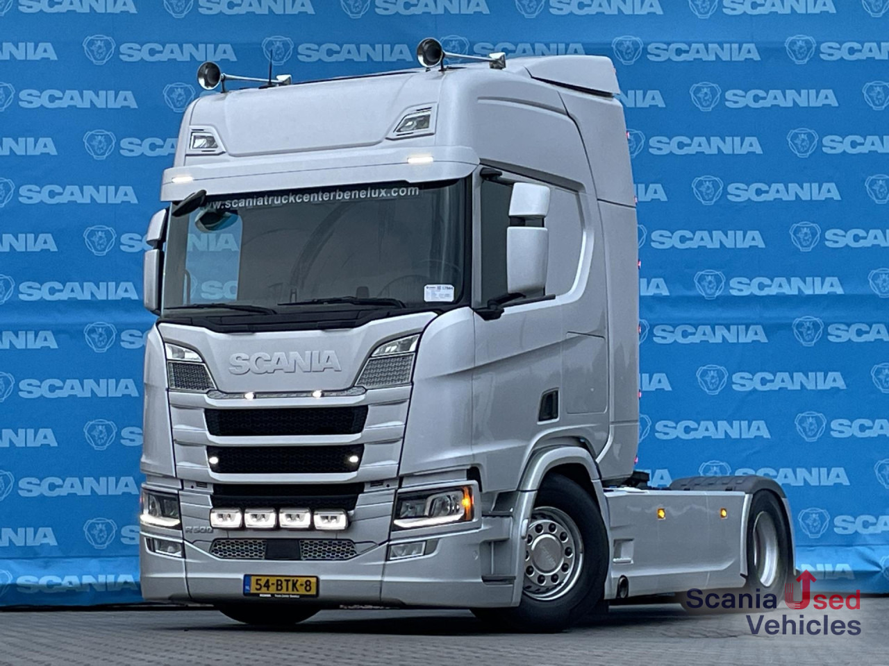 SCANIA R 500 A4x2NB RETARDER FULL AIR P-AIRCO HYDRO 9T - Tracteur routier: photos 1 SCANIA R 500 A4x2NB RETARDER FULL AIR P-AIRCO HYDRO 9T - Tracteur routier: photos 1