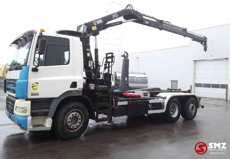 DAF 85 CF 340 Hiab 122B2 +remote - Camion porte-conteneur/ Caisse mobile, Camion grue: photos 5 DAF 85 CF 340 Hiab 122B2 +remote - Camion porte-conteneur/ Caisse mobile, Camion grue: photos 5