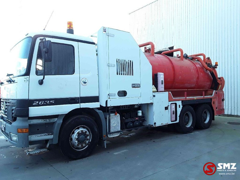 Mercedes-Benz Actros 2635 74000km TOP - Camion hydrocureur: photos 5 Mercedes-Benz Actros 2635 74000km TOP - Camion hydrocureur: photos 5