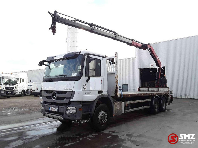 Mercedes-Benz Actros 2636 fassi f 155 full steeleps - Camion plateau, Camion grue: photos 2 Mercedes-Benz Actros 2636 fassi f 155 full steeleps - Camion plateau, Camion grue: photos 2