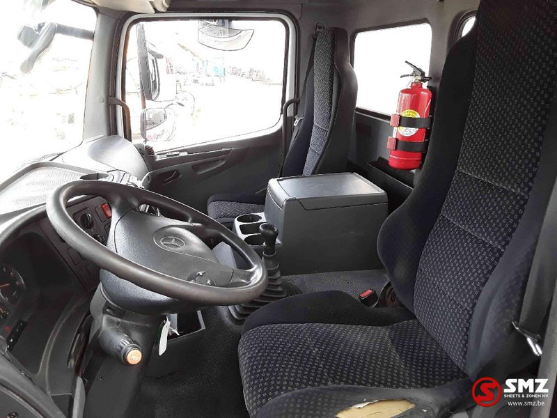 Camion plateau, Camion grue Mercedes-Benz Axor 1833 Fassi f 110a: photos 7