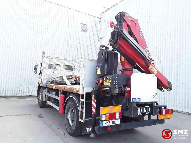 Camion plateau, Camion grue Mercedes-Benz Axor 1833 Fassi f 110a: photos 9