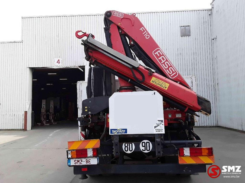 Camion plateau, Camion grue Mercedes-Benz Axor 1833 Fassi f 110a: photos 10