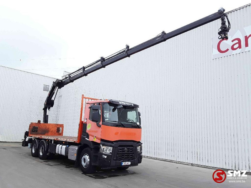 Renault C 430 Hiab 188_es 5+remote - Camion plateau, Camion grue: photos 1 Renault C 430 Hiab 188_es 5+remote - Camion plateau, Camion grue: photos 1