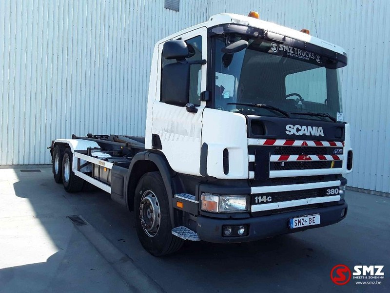 Scania 114 G 380 6x2 boogie lames/steel - Châssis cabine: photos 1 Scania 114 G 380 6x2 boogie lames/steel - Châssis cabine: photos 1
