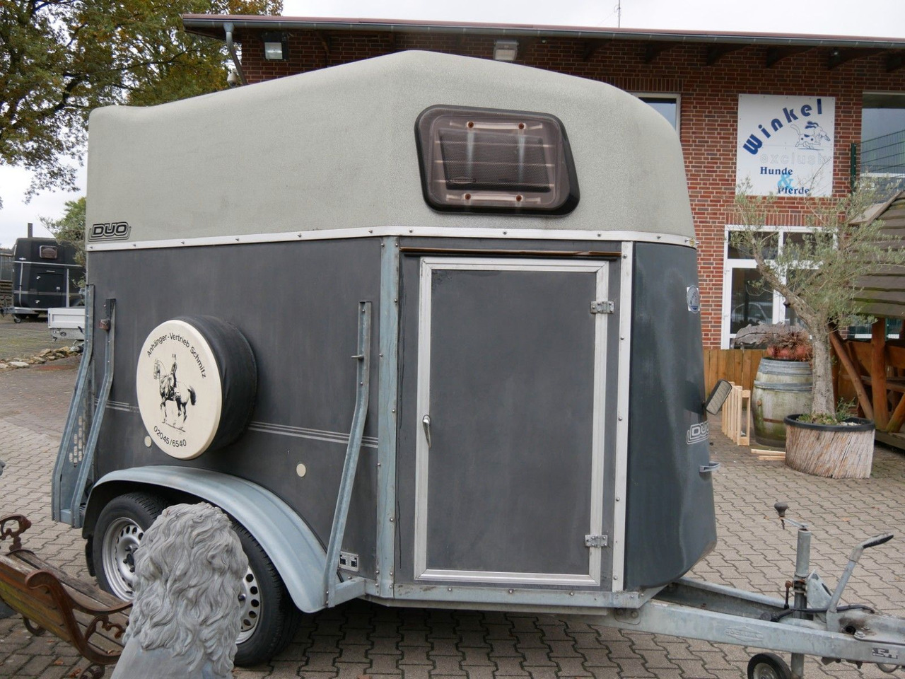 Böckmann Duo mit Sattelkammer - Remorque bétaillère: photos 2 Böckmann Duo mit Sattelkammer - Remorque bétaillère: photos 2