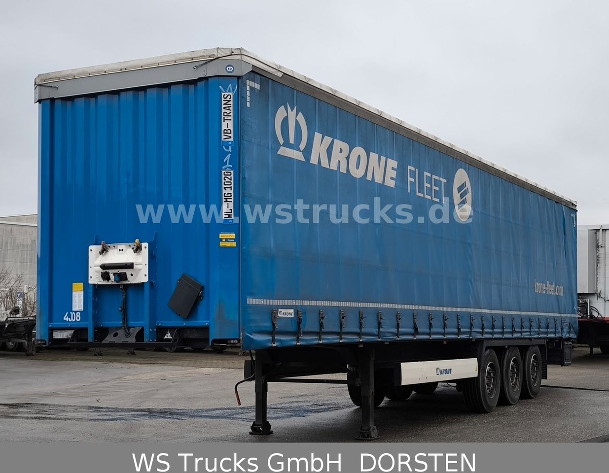 Krone SD 27 Planauflieger mit Edscha | ABS, EBS, XL - Semi-remorque rideaux coulissants: photos 2 Krone SD 27 Planauflieger mit Edscha | ABS, EBS, XL - Semi-remorque rideaux coulissants: photos 2