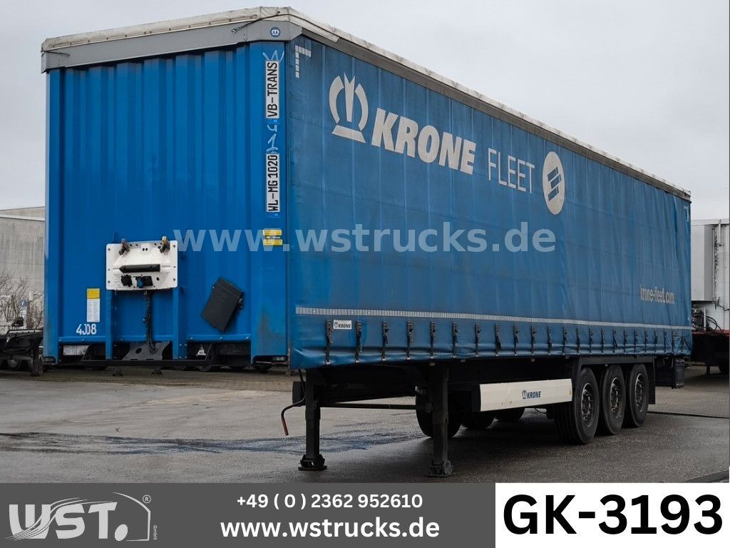 Krone SD 27 Planauflieger mit Edscha | ABS, EBS, XL - Semi-remorque rideaux coulissants: photos 1 Krone SD 27 Planauflieger mit Edscha | ABS, EBS, XL - Semi-remorque rideaux coulissants: photos 1