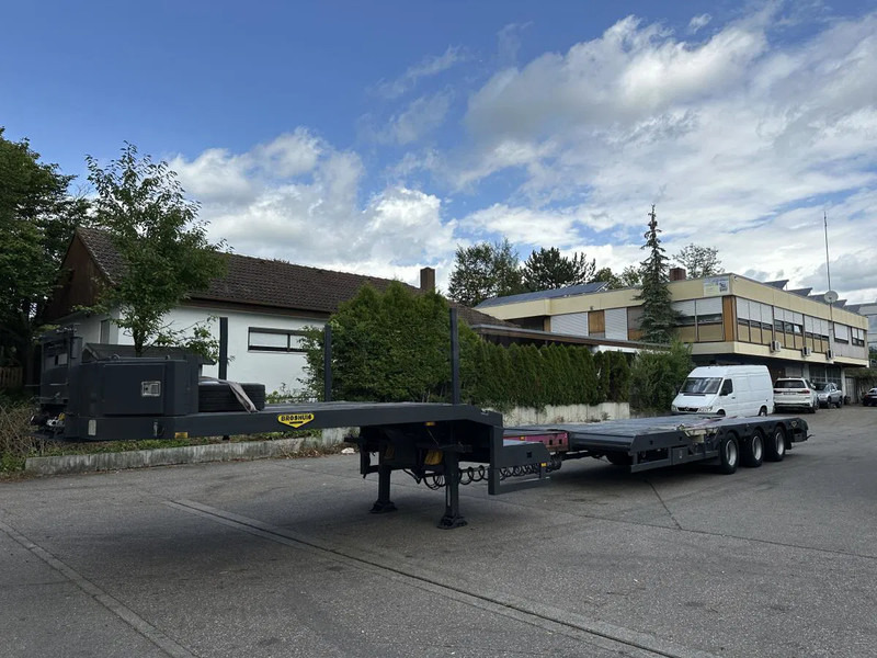 Broshuis Tele Semi Tieflader Luft 4.5 m auszieh u. 3 m verb Tele Semi Tieflader Luft 4.5 m auszieh u. 3 m verbreiterb. - Semi-remorque surbaissé: photos 2 Broshuis Tele Semi Tieflader Luft 4.5 m auszieh u. 3 m verb Tele Semi Tieflader Luft 4.5 m auszieh u. 3 m verbreiterb. - Semi-remorque surbaissé: photos 2