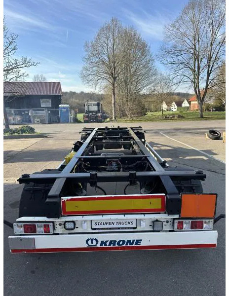 Krone 10 x Jumbo Lafette deutsche Anh. TÜV NEU! 10 x Jumbo Lafette deutsche Anh. TÜV NEU! - Remorque porte-conteneur/ Caisse mobile: photos 4 Krone 10 x Jumbo Lafette deutsche Anh. TÜV NEU! 10 x Jumbo Lafette deutsche Anh. TÜV NEU! - Remorque porte-conteneur/ Caisse mobile: photos 4