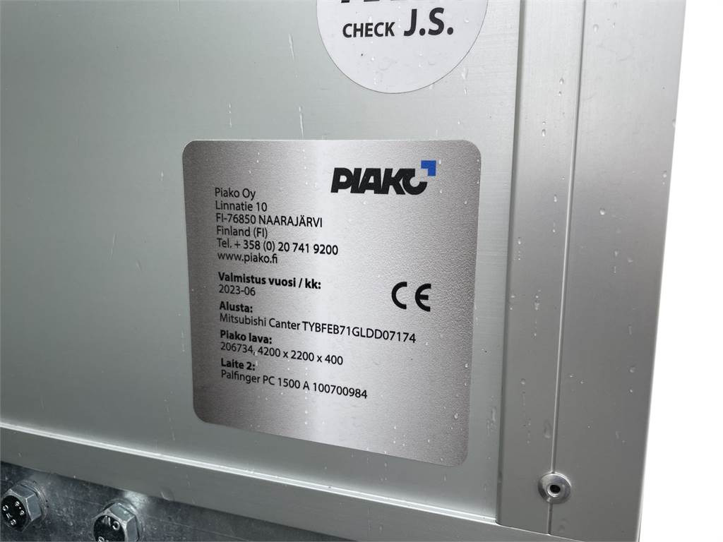 Camion plateau, Camion grue neuf Fuso Canter 7C18D AMT UUSI! Palfinger PC1500: photos 14