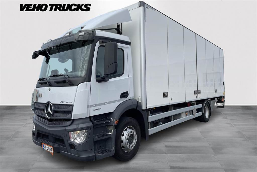 Mercedes-Benz Actros 1827 4x2 8,7m KSA+PL - Camion isothermique: photos 1 Mercedes-Benz Actros 1827 4x2 8,7m KSA+PL - Camion isothermique: photos 1