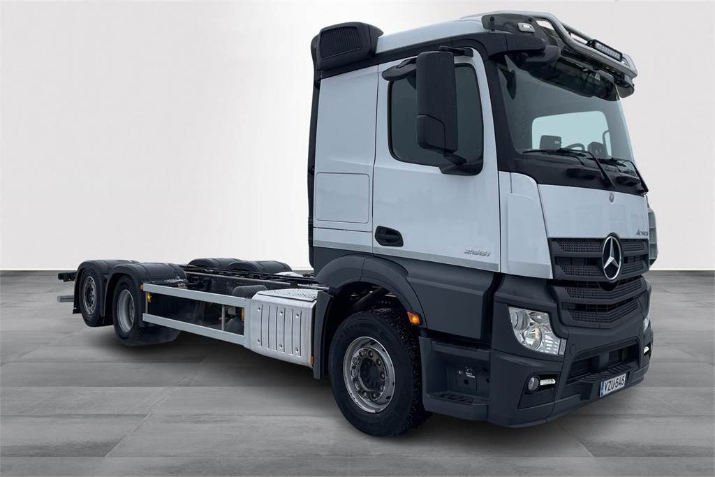 Châssis cabine Mercedes-Benz Actros 2551L 6x2 alusta: photos 7