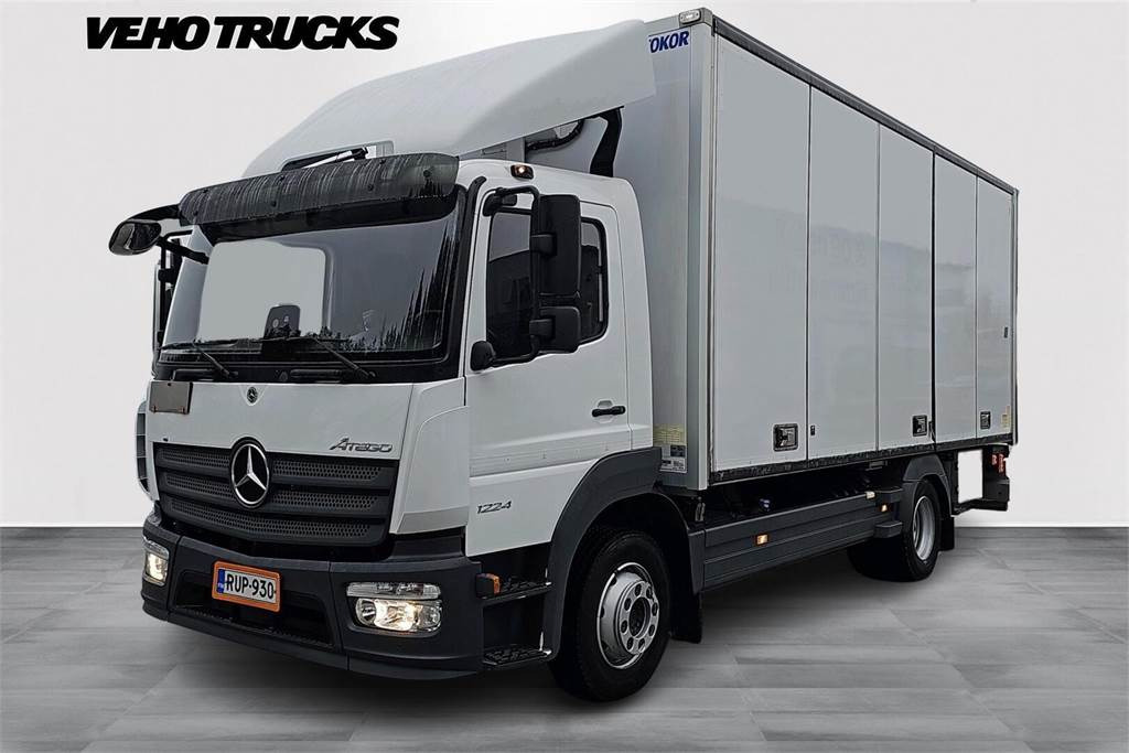 Mercedes-Benz Atego 1224L UMPIKORI + PL - Camion fourgon: photos 1 Mercedes-Benz Atego 1224L UMPIKORI + PL - Camion fourgon: photos 1