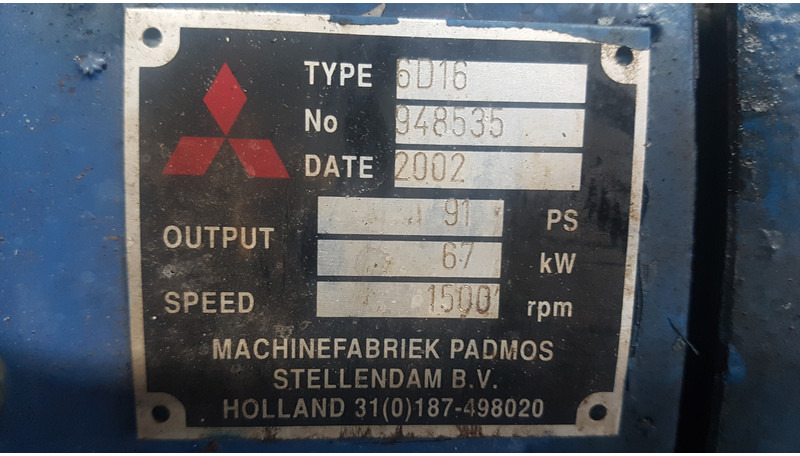 Mitsubishi 6D16 USED - Engins de chantier: photos 2 Mitsubishi 6D16 USED - Engins de chantier: photos 2