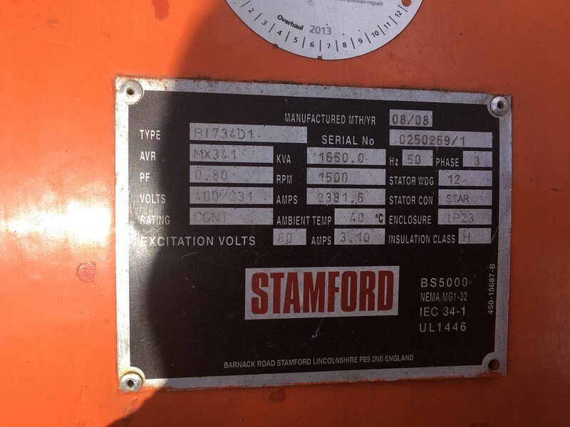 Waukesha 16V150LTD GENERATOR 1650KVA USED - Groupe électrogène: photos 4 Waukesha 16V150LTD GENERATOR 1650KVA USED - Groupe électrogène: photos 4