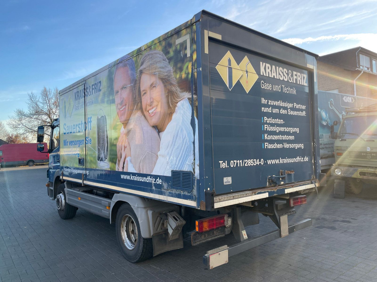 Mercedes-Benz Atego 2 6-Zyl. 4x2 1224 Klima, Radstand: 3.56m. - Camion fourgon: photos 2 Mercedes-Benz Atego 2 6-Zyl. 4x2 1224 Klima, Radstand: 3.56m. - Camion fourgon: photos 2