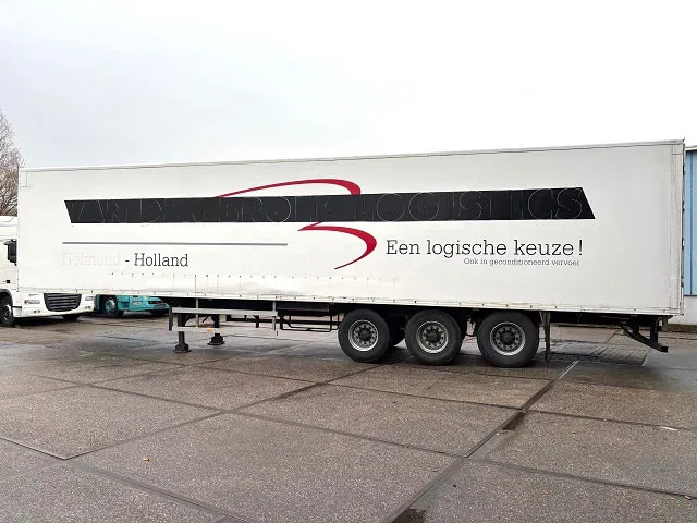 Semi-remorque fourgon Pacton / JUMBO 3-AXLE CLOSED BOX WITH FULL STEEL CHASSIS (BPW-AXLES / DRUM BRAKES / ABS BRAKE SYSTEM / 13.60 METER): photos 5
